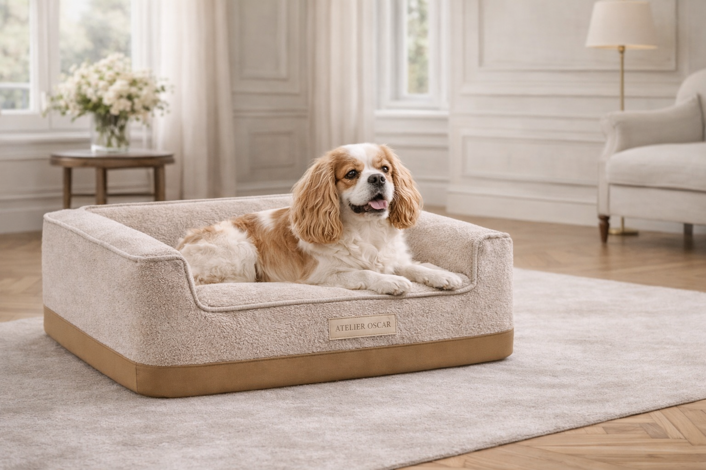 Le signature - Canapé orthopédique pour chien avec 2 housses incluses